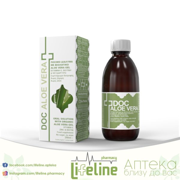 DOC ALOE VERA limon 250ml/L