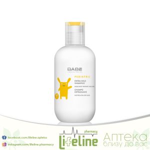 BABE- PEDIATRIC EXTRA MILD SHAMPOO 200ML